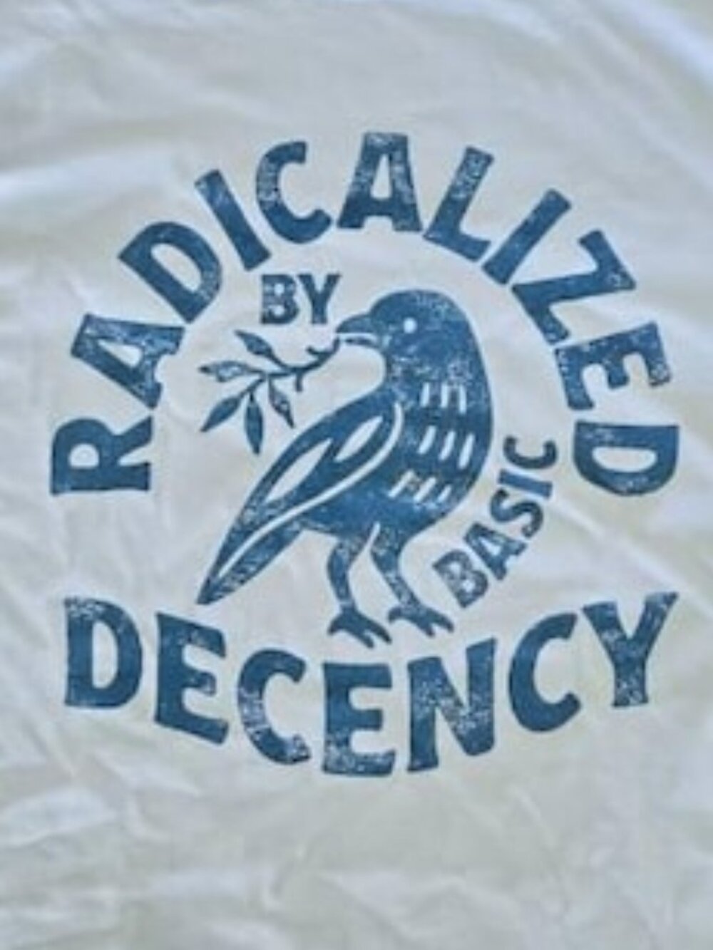Vintage Style Emblem Tee – Blue Bird Graphic Shirt - Picture 2 of 3